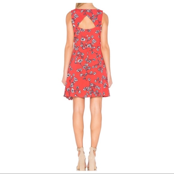 SOLD-Cupcakes and Cashmere Floral Cutout Dress - Picture 4 of 11